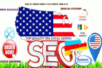 do top USA citations from yext, moz, brightlocal and etc