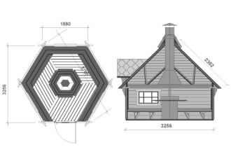 do architectural house floor plan using autocad
