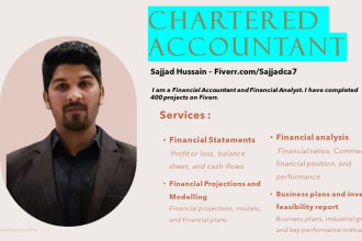 do financial statement, financial projections, business plan