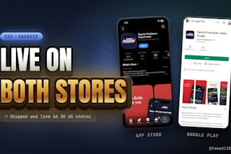 publish your mobile app to the apple app store and google play