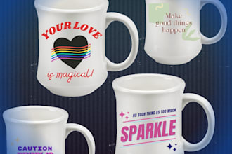 makes designer mugs for you in lower price
