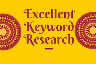 provide excellent SEO keyword research service