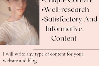 seo blog content writing, website content writing