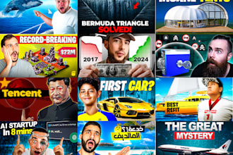 design attractive youtube thumbnail within 3 hours