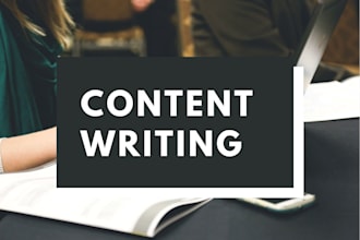 write content for your website
