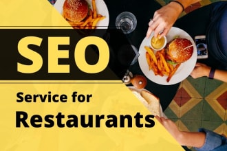 provide monthly local SEO service for restaurants with gbp optimization