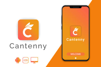 do a minimal mobile app icon and website logo design