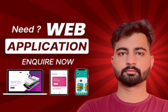 develop front end react web app development firebase ai