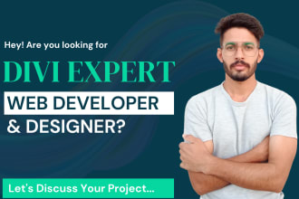 be an expert divi website designer and developer