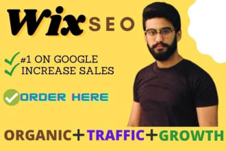 provide you wix website seo service for google high ranking