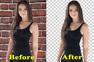 do professionally remove background from your pictures