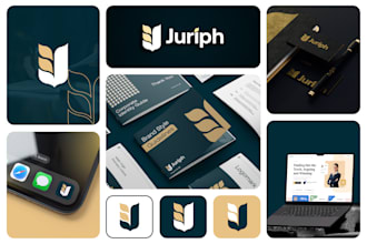 design full branding kit, brand guidelines, logo and brand style guide identity
