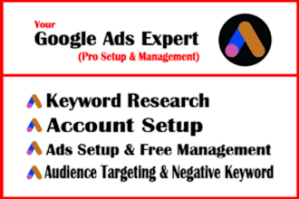setup your google ads adword PPC campaigns
