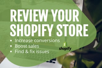 audit your shopify store to skyrocket your sales