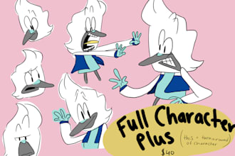 design your cartoon character