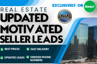 provide real estate motivated seller leads