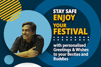 create social media festival design personalized