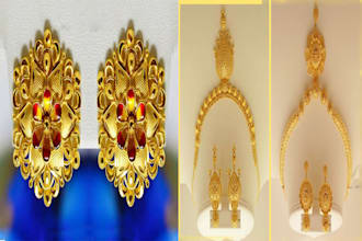 create 3d sculptures of jewellery special for you
