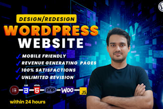 be your expert wordpress designer and elementor specialist