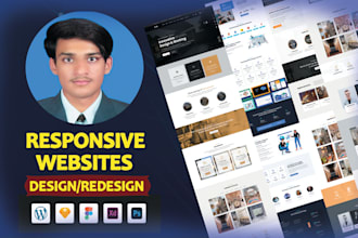 design full functionality, responsive wordpress website