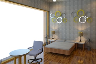 do fast 3d model design on autodesk revit  of your floor plan