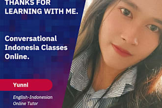 teach you bahasa indonesia