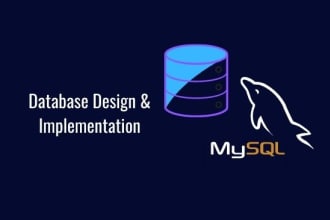 design mysql database and write complex sql queries