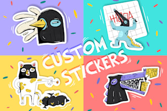 do a sticker or stickerpack for business or personal use