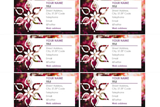 make an business card