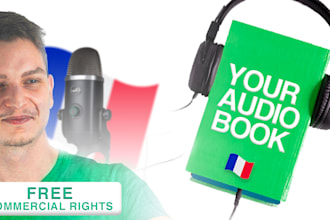 record your audio book in french