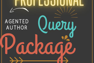 polish your query package including first pages and synopsis
