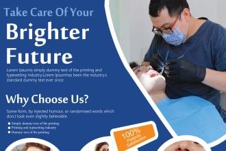 design eye catching  health care flyer