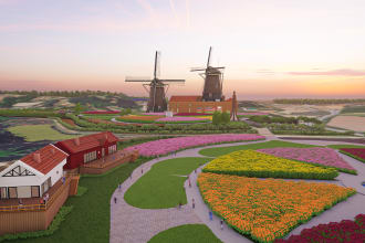 do landscape design for home garden, park, villa and draft site plan