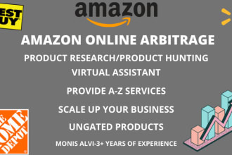 do amazon online arbitrage product research