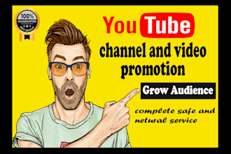 organic youtube video promotion with active audience