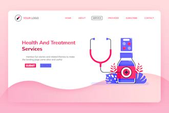 create a responsive wordpress landing page, squeeze page design