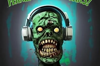 write dark audio fiction for podcast or youtube