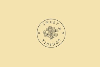 design a vintage logo for our honey business sweet tidings