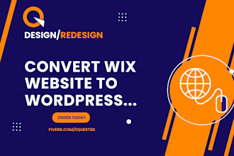 convert wix website to wordpress