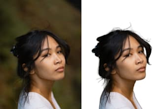 quickly remove the backdrop,whiten the photographs,resize them and clip them out