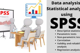 perform data analysis of medical, health and clinical data using spss