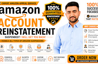 write amazon account reinstatement appeal and plan of action poa