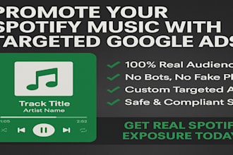 promote your spotify music with targeted google ads