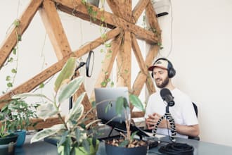 edit your podcast audio and do all other post production work