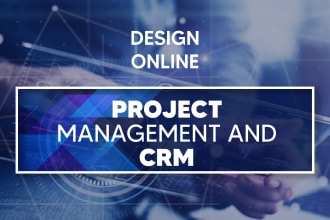 design online HR, CRM and project management software