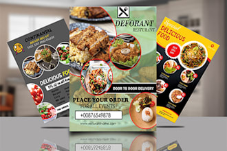 do professional flyer designs for print or digital use