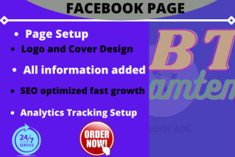 develop your business facebook page, page creation