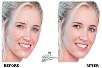 do photo retouching and picture edditing or remove back ground