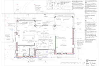 create UK planning permission and building control drawings