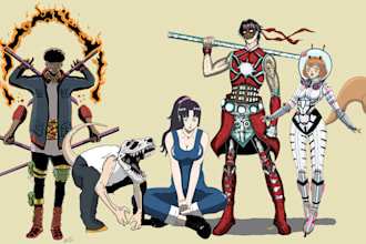 drawing concept character or illustration